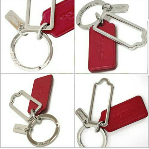 COACH HANGTAG KEY RING - Picture 2 of 6